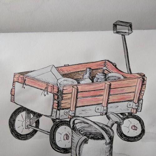 Painted wagon