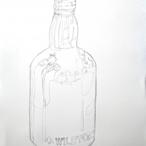 Wild tonic bottle