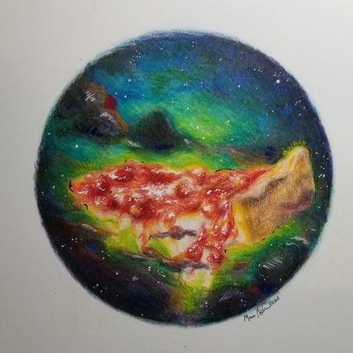 Pizza in Space