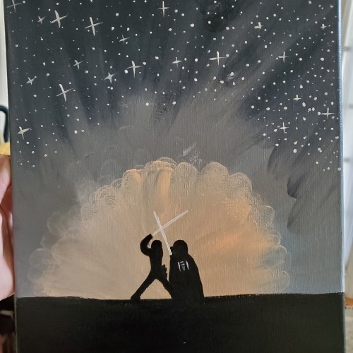 Luke & Darth Vader