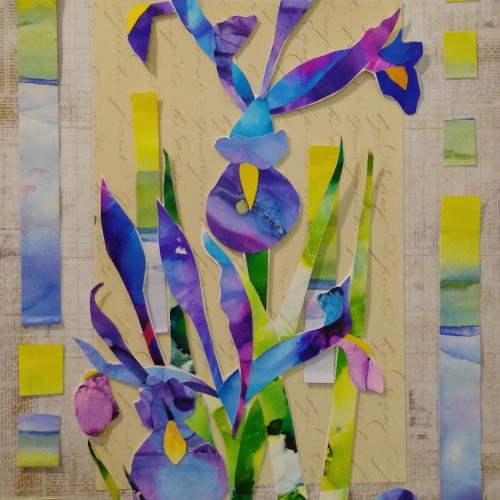 Iris collage