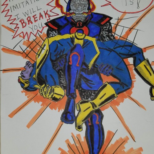 Darkseid Break Thanos