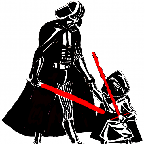 Darth Papa and Kylo Ben