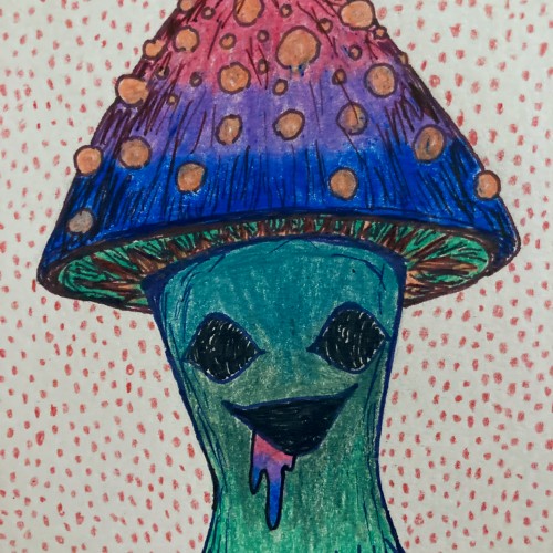Bi Pride Mushroom
