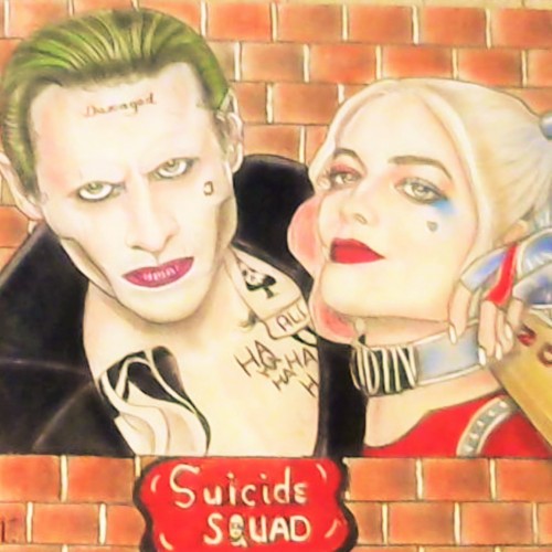 Jared Leto/Margo Robbie/The Joker and Harley Quinn