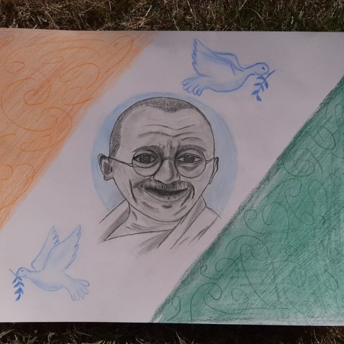 Mahatma Gandhi Portrait