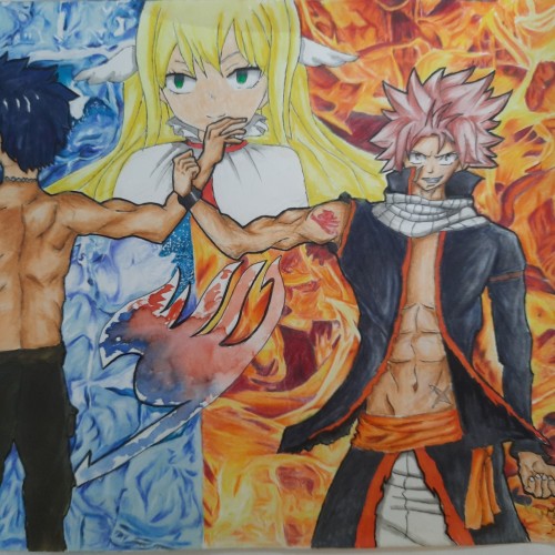 Natsu and Gray Fanart