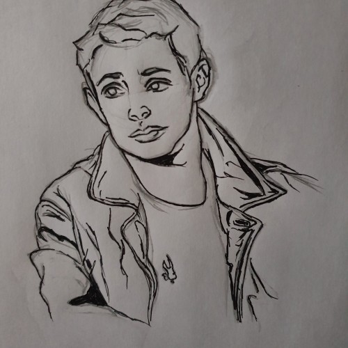 Drawing Practice - Dean Winchester