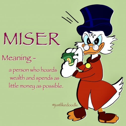 Miser Uncle Scrooge