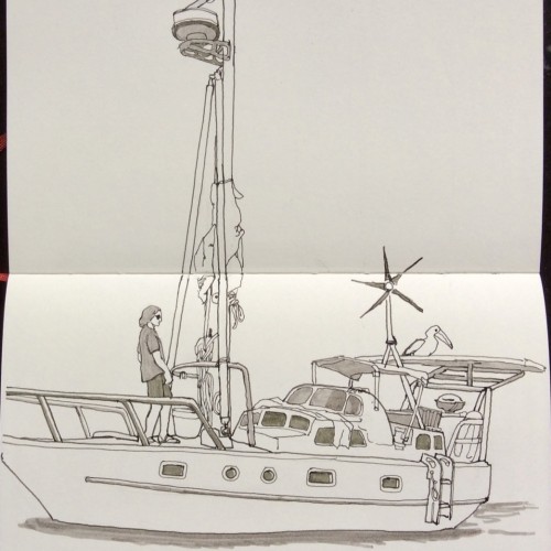 Boat sketch