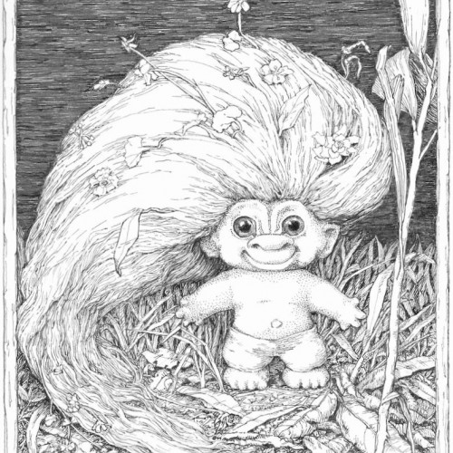 Nature Troll Doll