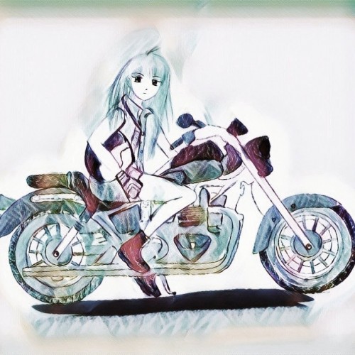 Motorcycle Girlie