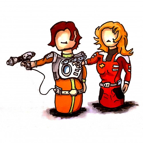 Captain Future meets Pulp Fiction