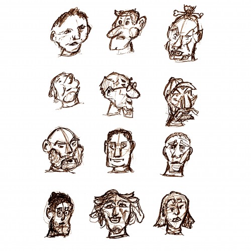 Random Faces