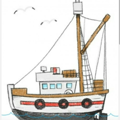 How to draw a ship