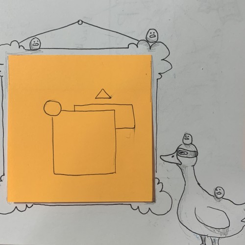 Duck and birbs try art heist