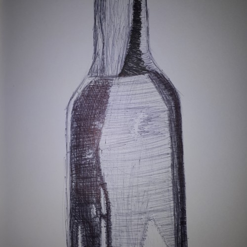 Bottle, Reflective shading