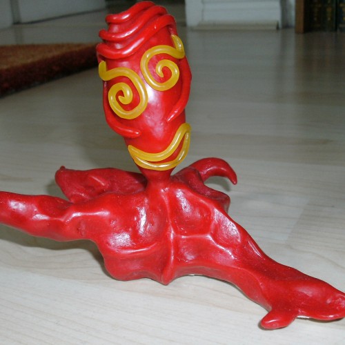 Babybel wax figure
