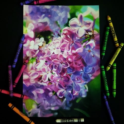 Luminous Lilac - Cra-Z-art & Crayola crayon