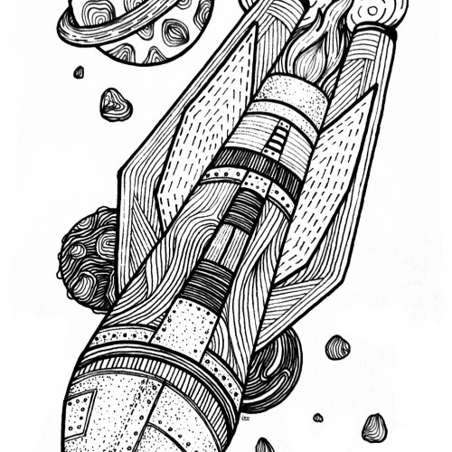 Inktober 2020 - ROCKET