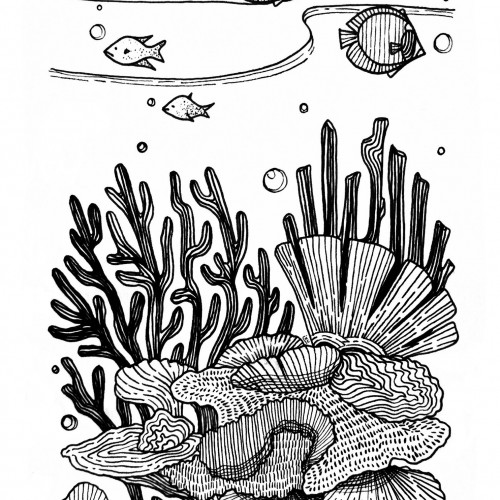 Inktober 2020 - CORAL