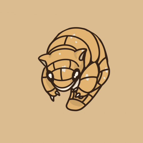 Sandshrew Fan art.
