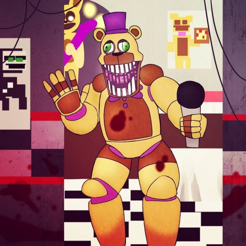 Fredbear but I finished it