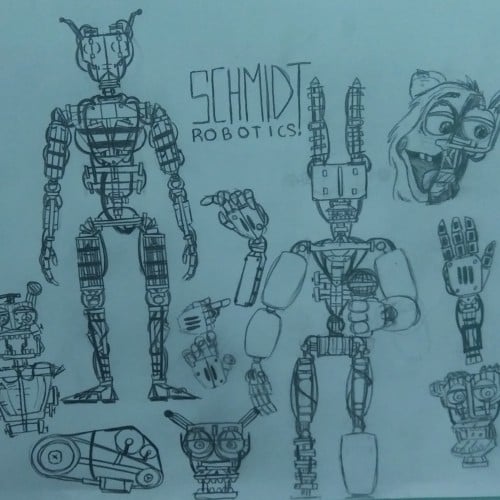 Animatronic sketches