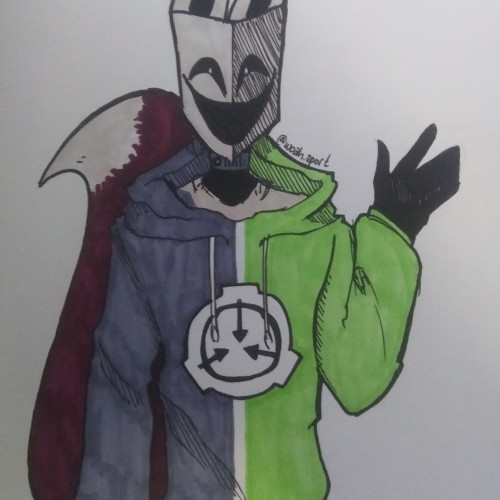 funky lookin SCP fella