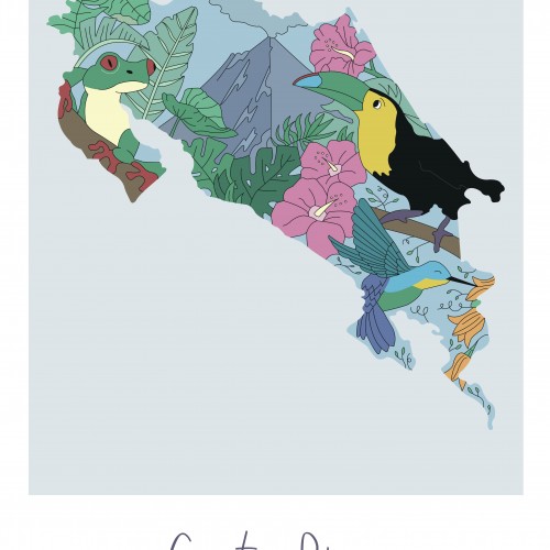 Costa Rica Map