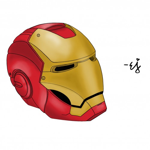 Iron man helmet