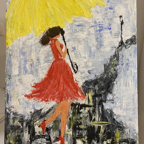 Girl In The Rain