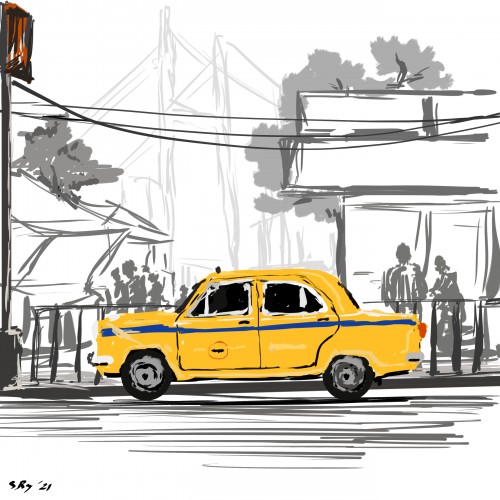 The Yellow Taxi of Kolkata