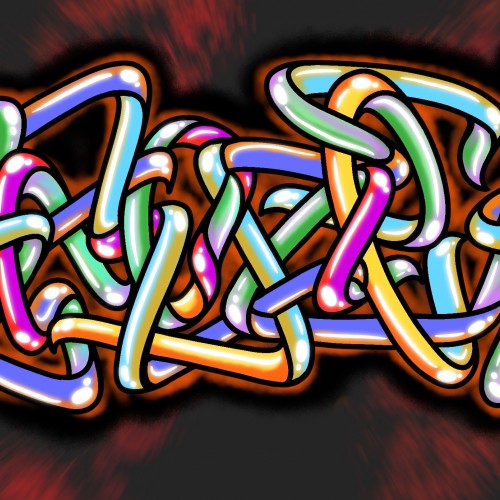 Shoker digital graffiti style