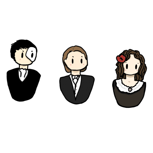 Phantom of the opera Characters