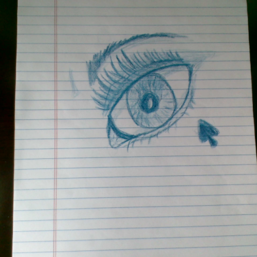 Random Eye Sketch