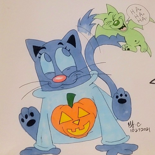 Cat and Bat- Tail Tickler