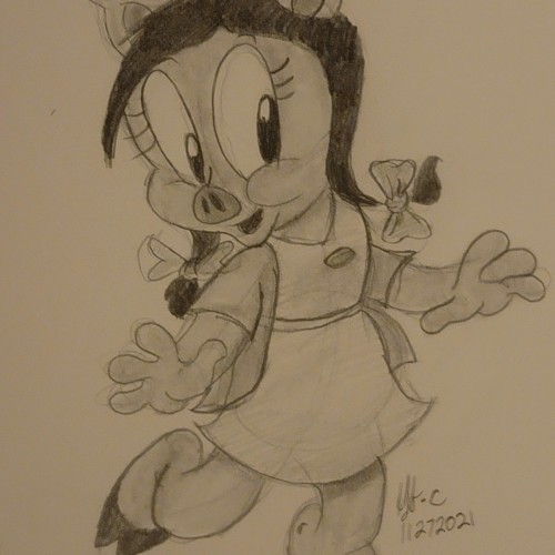 Petunia Pig-A sketchy compromise