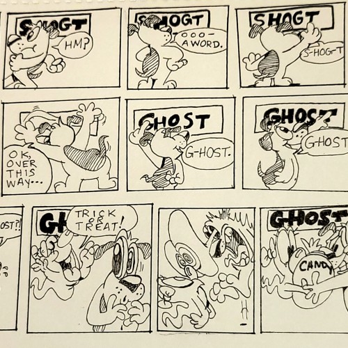 Mini Halloween Comic- Louiss spooky spell(ing)