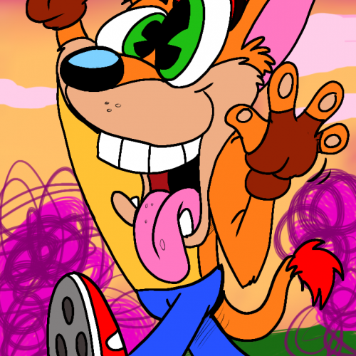 Cash Bandicoot-Wumpa Fruity Cutie