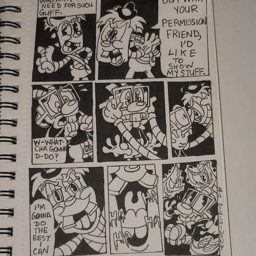 Mugman Halloween Comic Page 6