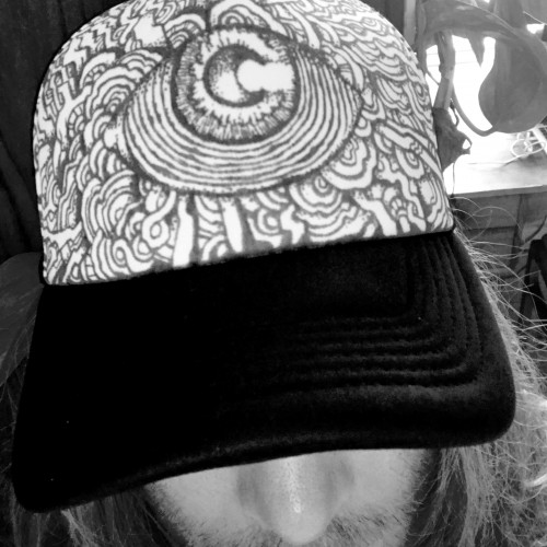 Cosmic Eye Hand Drawn Cap