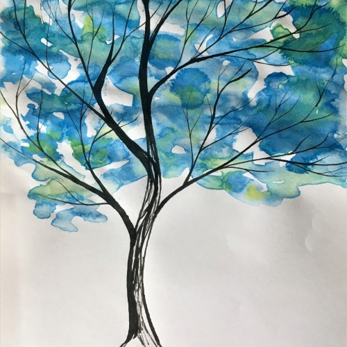 Blue Tree