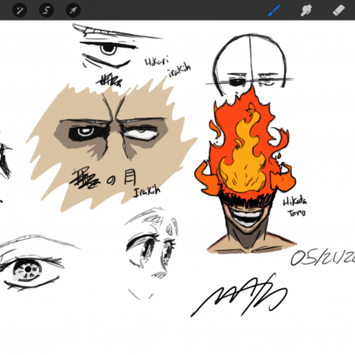 Eye Practice and Names