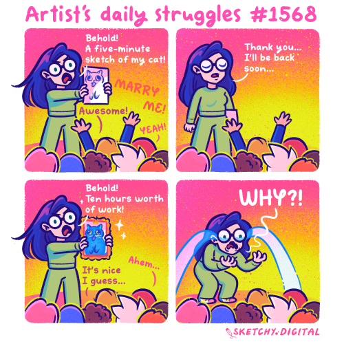 Artists struggles