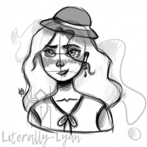 Doodle of my animatic character :D