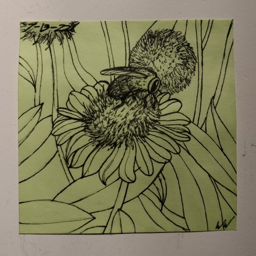Post-It Doodle Challenge: Day Two