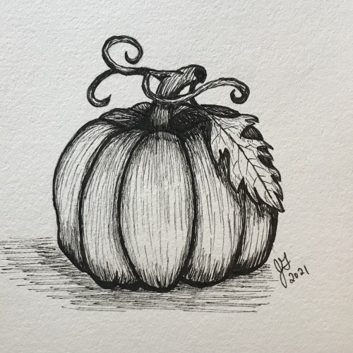 Inktober Pumpkin