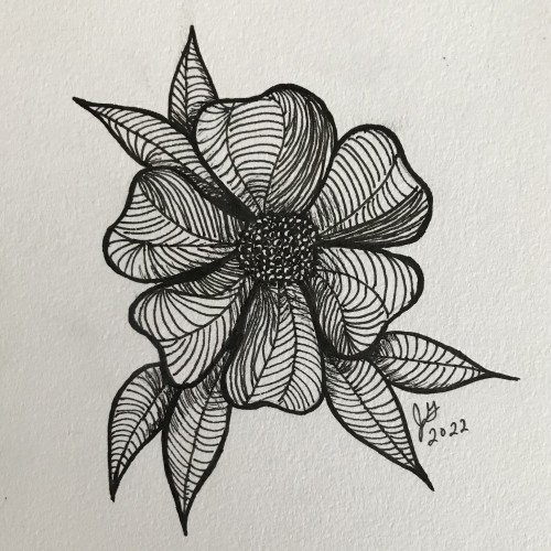 Doodle flower