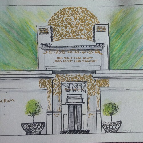 The iconic Secession in Vienna.